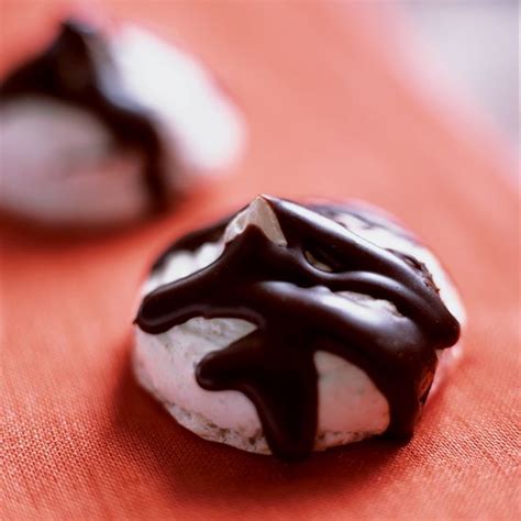 Chocolate Glazed Hazelnut Meringues We Love These Meringues That
