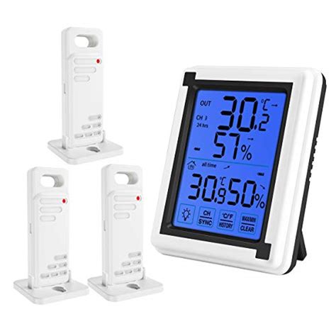 Top 10 Wireless Indoor Outdoor Thermometers Of 2021 Best Reviews Guide