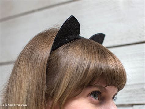 How To Make Cat Ears For Halloween Costume Anns Blog