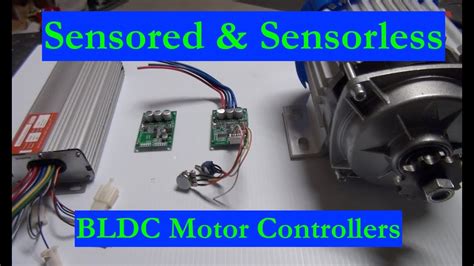 How To Connect A Brushless Dc Motor 36v 500w Bldc To Sensored