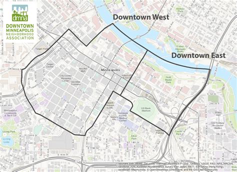 Map Of Downtown Minneapolis Streets