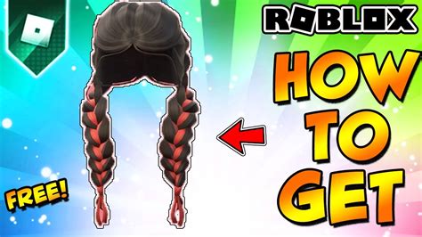 Event Free Ugc Item How To Get Black Plats With Red Ribbon Hair On