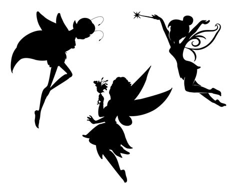 Fairy Silhouette Free Fairy Printables Fairy Silhouette
