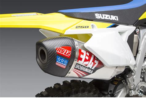 New Yoshimura Rs 9t Rs 12 And Rs 4 Off Road Exhausts