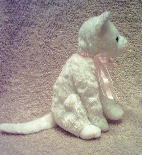 Mint with mint tags (with heart & tush tags). Amazon.com: Ty Beanie Babies Fancy - White Cat: Toys & Games