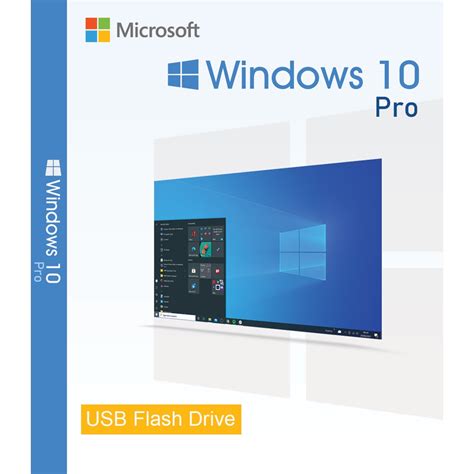 Microsoft Windows 10 Pro 3264 Bit Multilanguage Retail Flash Usb 2