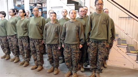 Marine Corps Boot Camp Parris Island Team Week Youtube