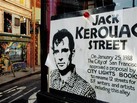 Sign Jack Kerouac Street North Beach District San Francisco United