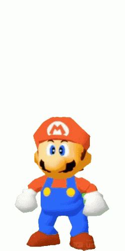 Mario Mario Hop Sticker Mario Mario Hop Mario Jump Gif Leri Ke Fedin Ve Payla N