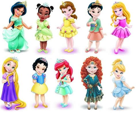 Toddler Princesses Bebê Da Disney Bebês Da Disney Desenhos Para