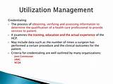 Images of Utilization Management Criteria