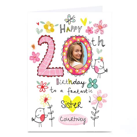 Buy Photo 20th Birthday Card To A Fantastic For Gbp 179 Card