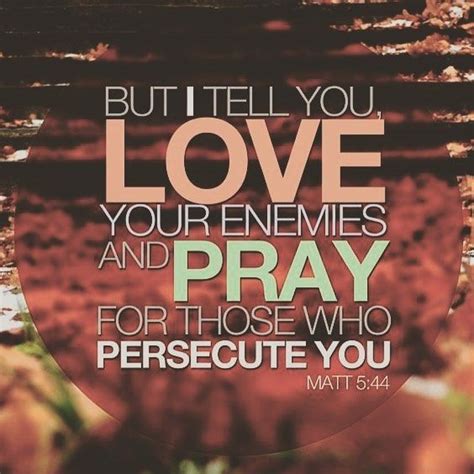 Love Your Enemies And Pray For Those Who Persecute You Daily Bible
