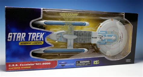 Star Trek Uss Excelsior Ncc 2000 Electronic Collectable Starship Ebay