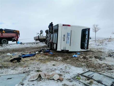 Konya Da Katliam Gibi Kaza Tur Otob S Devrildi