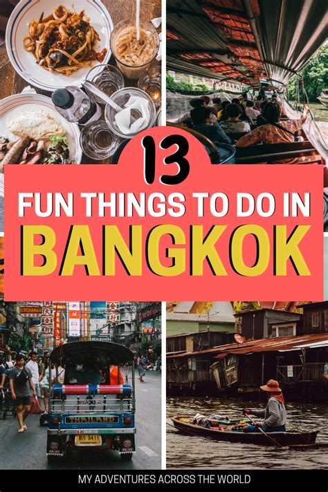 20 Things To Do Bangkok To Have A Great Time Bangkok Travel Bangkok