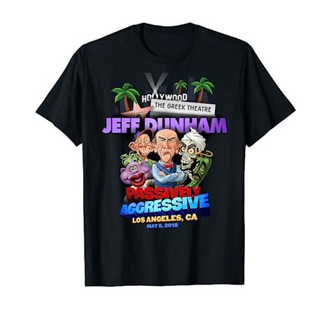 Jeff Dunham Los Angeles Ca Shirt Clothing