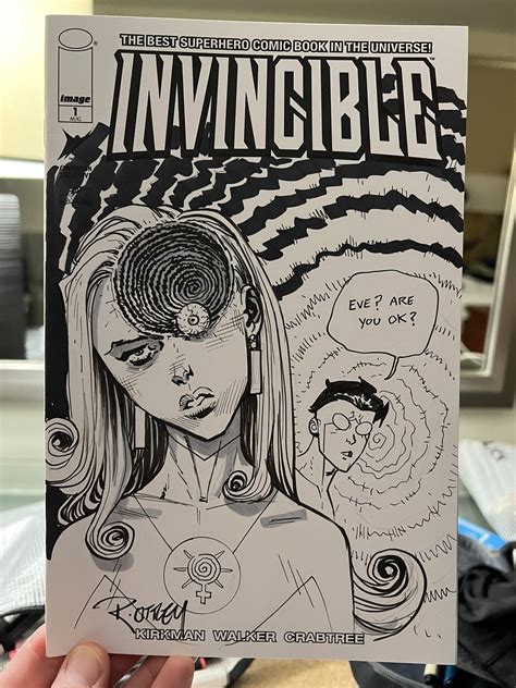 Mark Grayson Atom Eve Invincible And Samantha Eve Wilkins Invincible And 1 More Drawn By