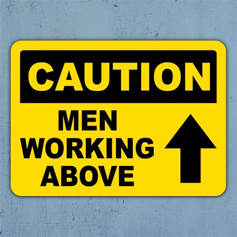 Signage Men At Work Sign We Have Uniquely Established Ourselves As A
