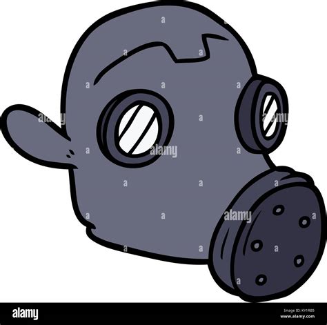 Cartoon Gas Mask Stock Vector Image And Art Alamy
