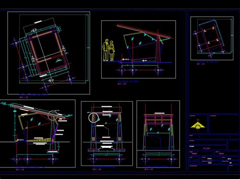 Caseta De Vigilancia En AutoCAD Descargar CAD 463 49 KB Bibliocad