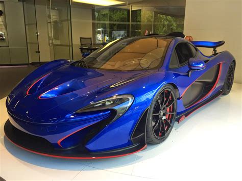 Mclaren Automotive Delivers New Blue Mso Mclaren P1