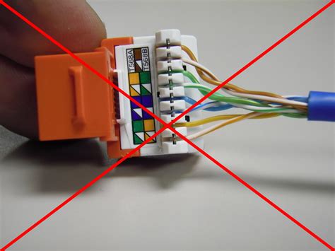 How to wire keystone jack cableorganizer learn how to terminate cat5 cat5e and cat6 cables to rj45 keystone jacks with these step by step instructions from the cableorganizer learning center cat6 punch down keystone. HL_6930 Cat 5 Wiring T568A Or T568B Including T568B Jack ...