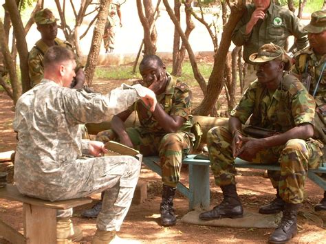 Us Army Africa Soldiers Train The Trainers In Ghana Article The