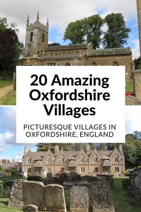 Oxfordshire Villages The 20 Most Picturesque In The County