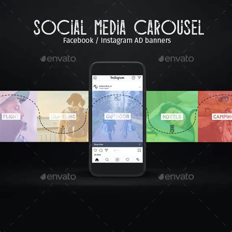 Social Media Carousel Ad Graphic Design Ads Instagram Graphics