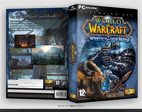 Viewing Full Size World Of Warcraft Wrath Of The Lich King Box Cover