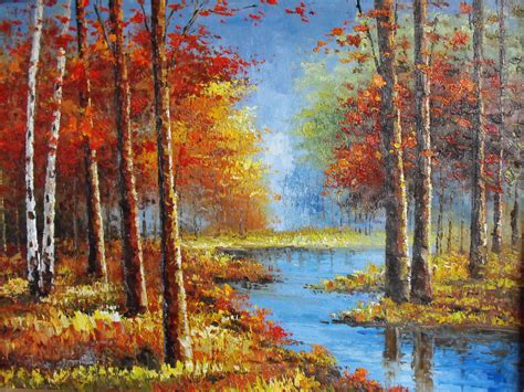 Fall Harvest Oil Paintings