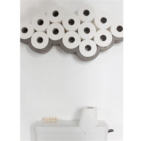 Cloud Toilet Paper Shelf By Lyon Beton At