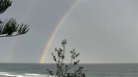 Lovely View Of A Full Arced Rainbow At North Beach North Wollongong Nsw