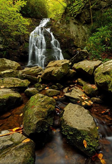 Spruce Flats Falls Great Smoky Mountains National Park Tennessee