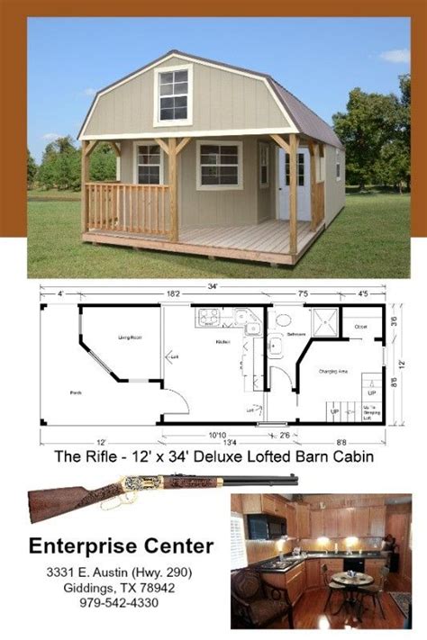 Deluxe Lofted Barn Cabin Lofted Barn Cabin Cabin Floor Plans Tiny House