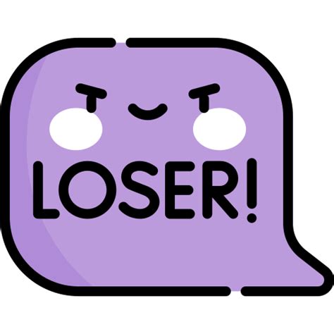 Loser Kawaii Lineal Color Icon