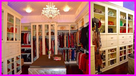 The overall depth of the room is usually 5 to 17 feet. MY NEW WALK IN CLOSET TOUR - YouTube