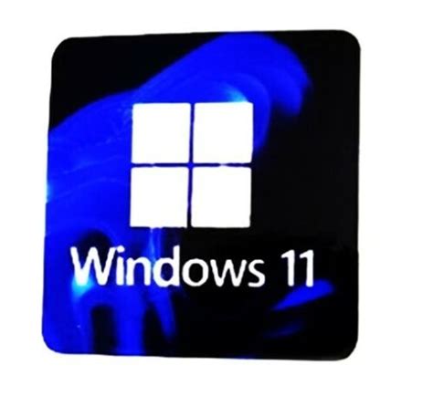 High Quality X1 Windows 11 Logo Sticker Badge 20x20mm For Pclaptop Ebay