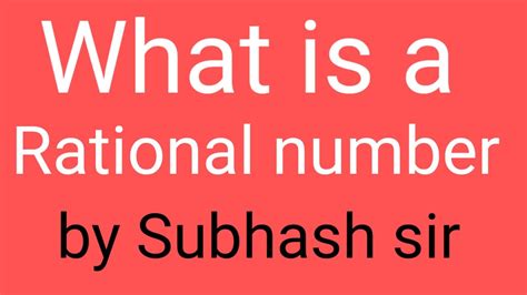 Rational Numbers What Is A Rational Number How To Identify A