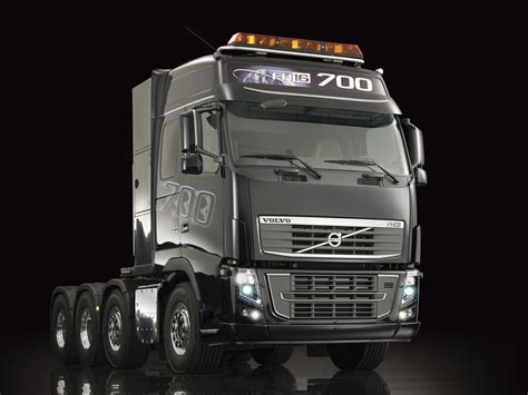 2012 Volvo Fh16 700 8x4 Semi Tractor Wallpapers Hd Desktop And