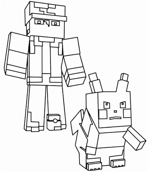 Minecraft Para Colorir Blog Ana Giovanna