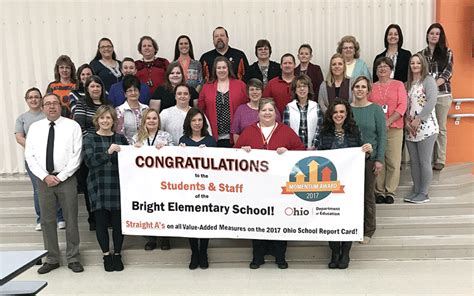 Bright Elementary School Receives Momentum Award The Highland County