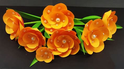 Paper Flowers Decorations Easy Making Tutorial At Home For Any Occasion