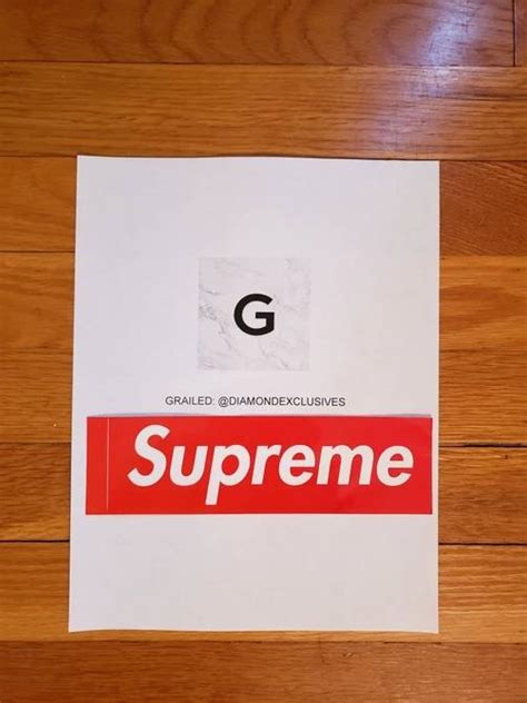 Supreme Supreme Box Logo Sticker Grailed