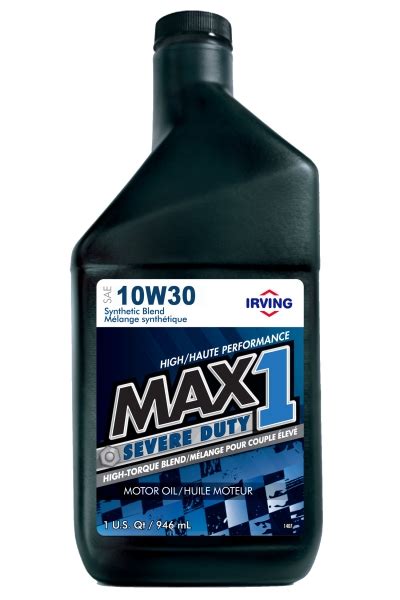 Max1 Synthetic Blend Synthetic Blend Motor Oil Irving Oil