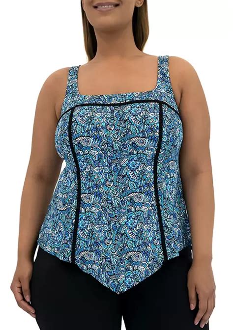 Plus Size Slimming Swimwear And Swimsuits For Women Belk