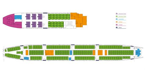 Airbus A330 Seating Plan