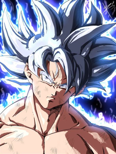 Goku Ultra Instinct Profile Art Wallpaper Anime Goku Ultra Instinct