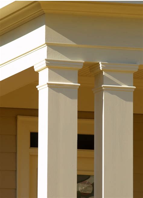Porch Columns - Custom Home | Exterior columns, House design, Porch columns